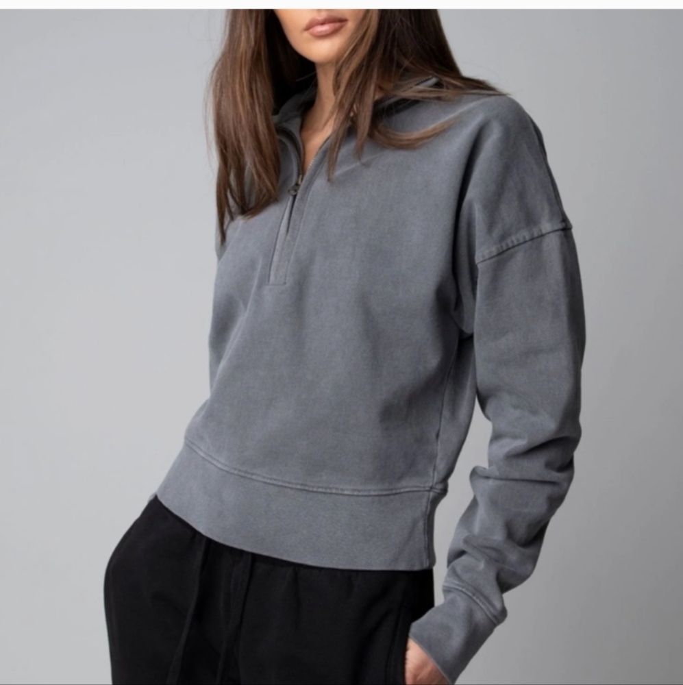 Talentless Half Zip Pullover Sweatshirt